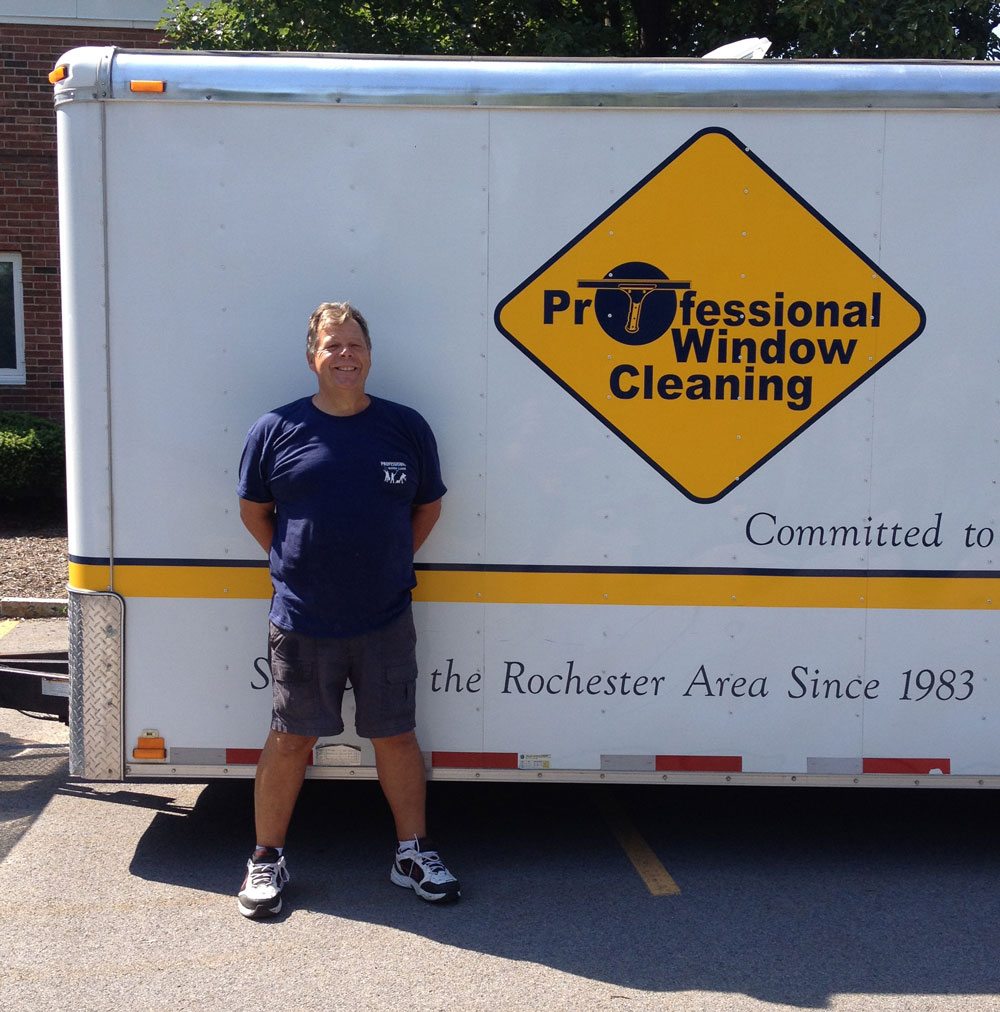 Owner of Professional Window Cleaning and Powerwash Inc. - Bob Provencher